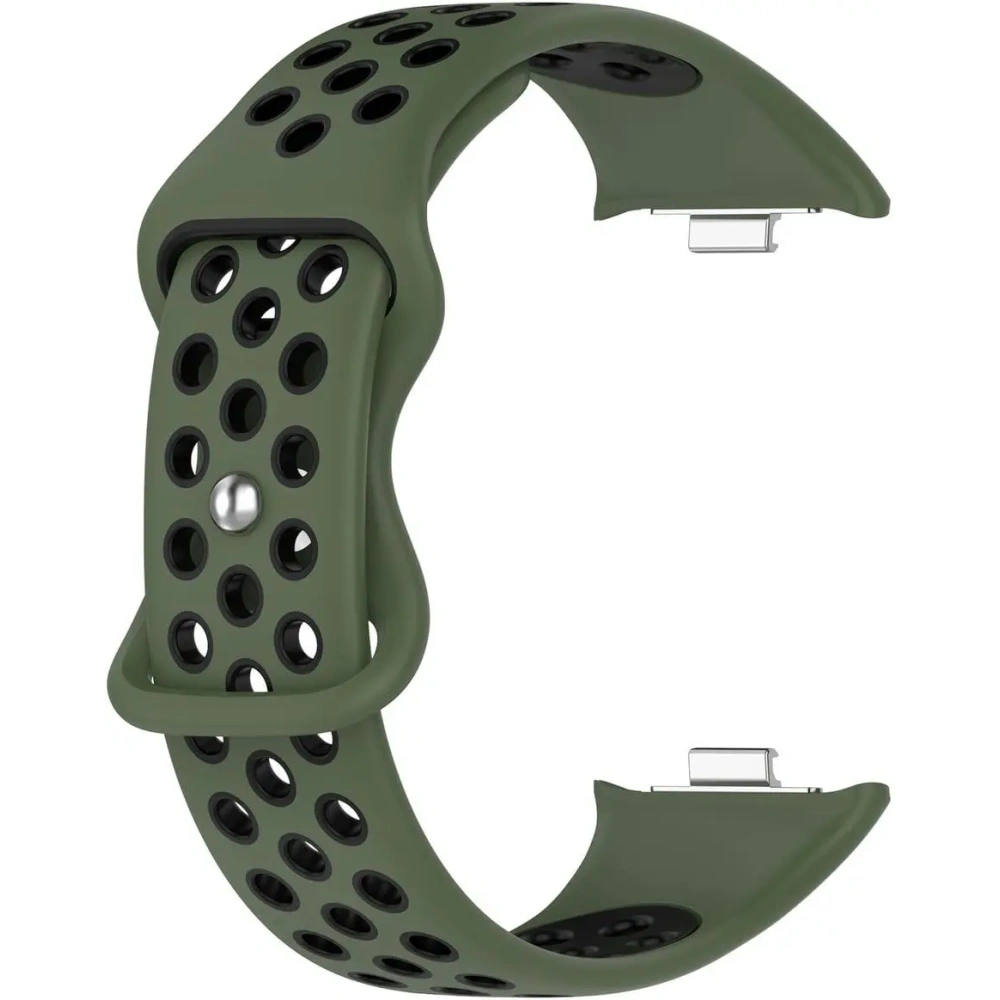 Hurtownia GSM - Pasek Bizon Strap Watch Octo do Redmi Watch 4 / Xiaomi Smart Band 9 Pro / 8 Pro tmavě zeleno-černý - BIZ4402 - {ean13} - Hurt