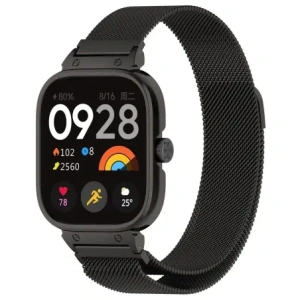 Wholesale Bizon Strap + Case Watch Chain Xiaomi Redmi Watch 4 black - BIZ4404 - {ean13} - Hurt