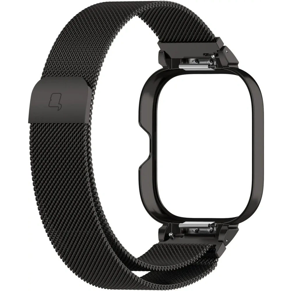 Wholesale Bizon Strap + Case Watch Chain Xiaomi Redmi Watch 4 black - BIZ4404 - {ean13} - Hurt