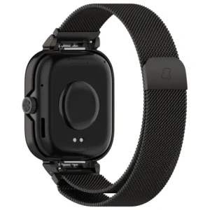 Hurtownia GSM - Bizon pánt + tok óra lánc Xiaomi Redmi Watch 4 fekete - BIZ4404 - {ean13} - Hurt