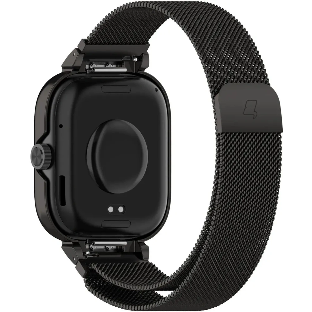 Hurtownia GSM - Etui s páskem Bizon Strap + Case Watch Chain pro Xiaomi Redmi Watch 4 černé - BIZ4404 - {ean13} - Hurt