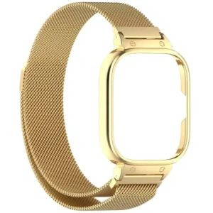 Hurtownia GSM - Bizon Strap + Case Watch Chain Xiaomi Redmi Watch 4 arany - BIZ4405 - {ean13} - Hurt