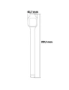 Wholesale Bizon Strap + Case Watch Chain Xiaomi Redmi Watch 4 gold - BIZ4405 - {ean13} - Hurt