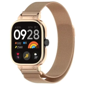 Hurtownia GSM - Bizon Strap + Case Watch Chain Xiaomi Redmi Watch 4 aur roz - BIZ4406 - {ean13} - Hurt