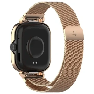 Hurtownia GSM - Bizon Strap + Case Watch Chain Xiaomi Redmi Watch 4 aur roz - BIZ4406 - {ean13} - Hurt