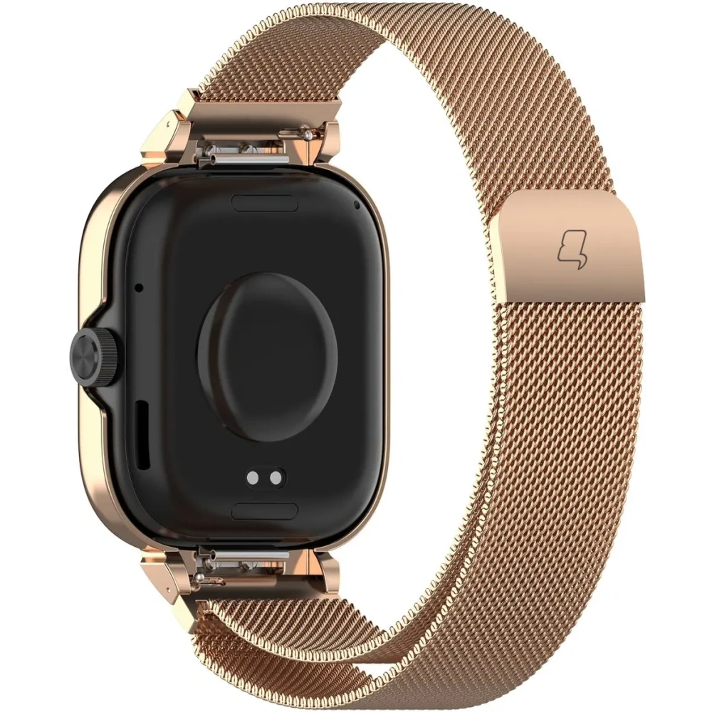 Wholesale Bizon Strap + Case Watch Chain Xiaomi Redmi Watch 4 rose gold - BIZ4406 - {ean13} - Hurt