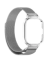 Hurtownia GSM - Etui z paskiem Bizon Strap + Case Watch Chain do Xiaomi Redmi Watch 4 srebrne - BIZ4407 - {ean13} - Hurt