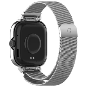 Hurtownia GSM - Bizon Strap + Caz Brățară Ceas Xiaomi Redmi Watch 4 argintiu - BIZ4407 - {ean13} - Hurt
