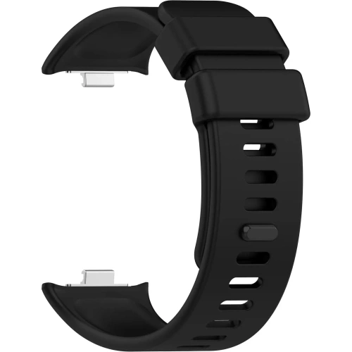 Pasek Bizon Strap Watch Silicone B do Redmi Watch 4 / Xiaomi Smart Band 9 Pro / 8 Pro czarny