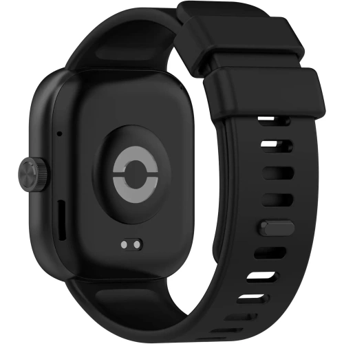 Pasek Bizon Strap Watch Silicone B do Redmi Watch 4 / Xiaomi Smart Band 9 Pro / 8 Pro czarny