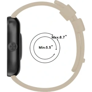 Hurtownia GSM - Bizon Strap Watch Silicone B Redmi Watch 4 / Xiaomi Smart Band 9 Pro / 8 Pro bej - BIZ4409 - {ean13} - Hurt