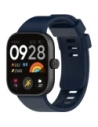 Pasek Bizon Strap Watch Silicone B do Redmi Watch 4 / Xiaomi Smart Band 9 Pro / 8 Pro modrý