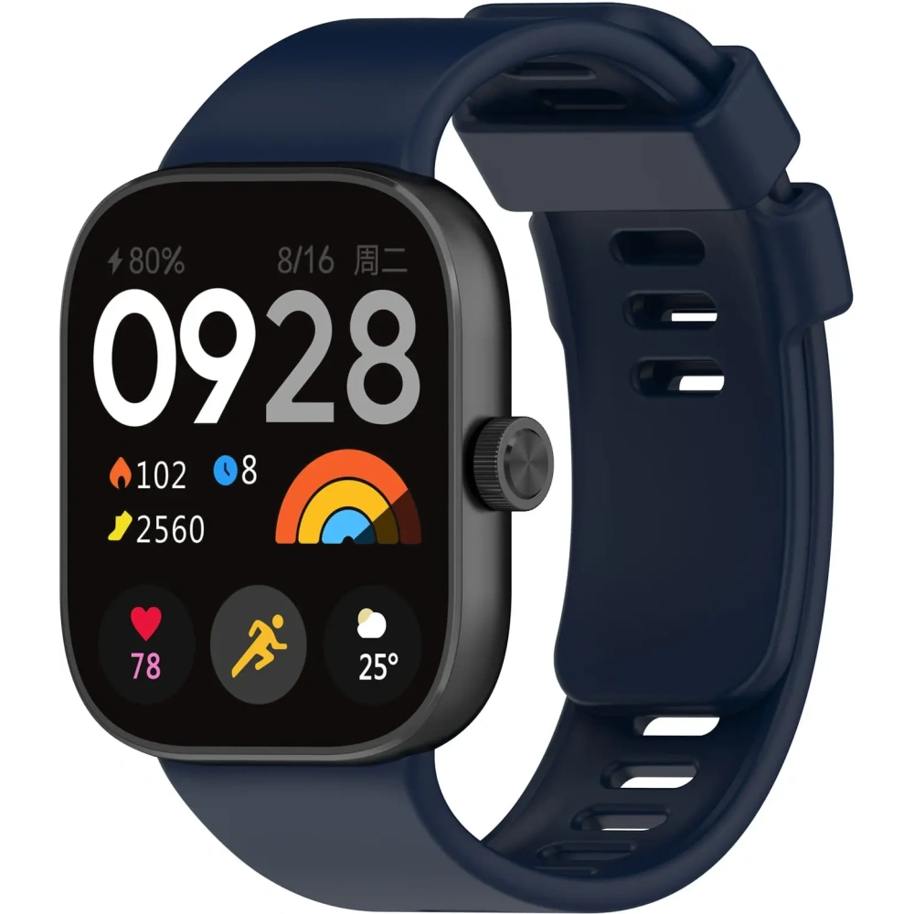 Hurtownia GSM - Pasek Bizon Strap Watch Silicone B do Redmi Watch 4 / Xiaomi Smart Band 9 Pro / 8 Pro modrý - BIZ4410 - {ean13} - Hurt