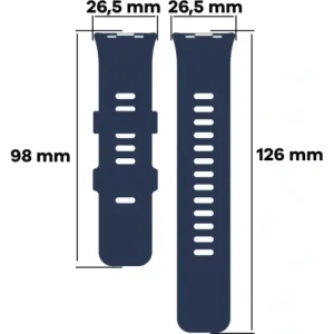 Wholesale Bizon Strap Watch Silicone B Redmi Watch 4 / Xiaomi Smart Band 9 Pro / 8 Pro navy blue - BIZ4410 - {ean13} - Hurt