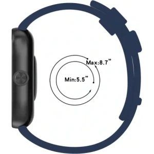 Hurtownia GSM - Bizon Strap Watch Silicone B Redmi Watch 4 / Xiaomi Smart Band 9 Pro / 8 Pro albastru marin - BIZ4410 - {ean13} - Hurt