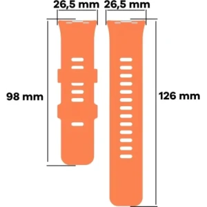Wholesale Bizon Strap Watch Silicone B Redmi Watch 4 / Xiaomi Smart Band 9 Pro / 8 Pro carrot - BIZ4412 - {ean13} - Hurt