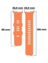 Wholesale Bizon Strap Watch Silicone B Redmi Watch 4 / Xiaomi Smart Band 9 Pro / 8 Pro carrot - BIZ4412 - {ean13} - Hurt