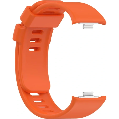 Pasek Bizon Strap Watch Silicone B do Redmi Watch 4 / Xiaomi Smart Band 9 Pro / 8 Pro marchewkowy