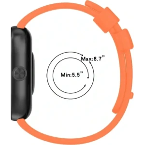 Hurtownia GSM - Bizon Strap Watch Silicone B Redmi Watch 4 / Xiaomi Smart Band 9 Pro / 8 Pro morcov - BIZ4412 - {ean13} - Hurt