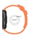 Wholesale Bizon Strap Watch Silicone B Redmi Watch 4 / Xiaomi Smart Band 9 Pro / 8 Pro carrot - BIZ4412 - {ean13} - Hurt