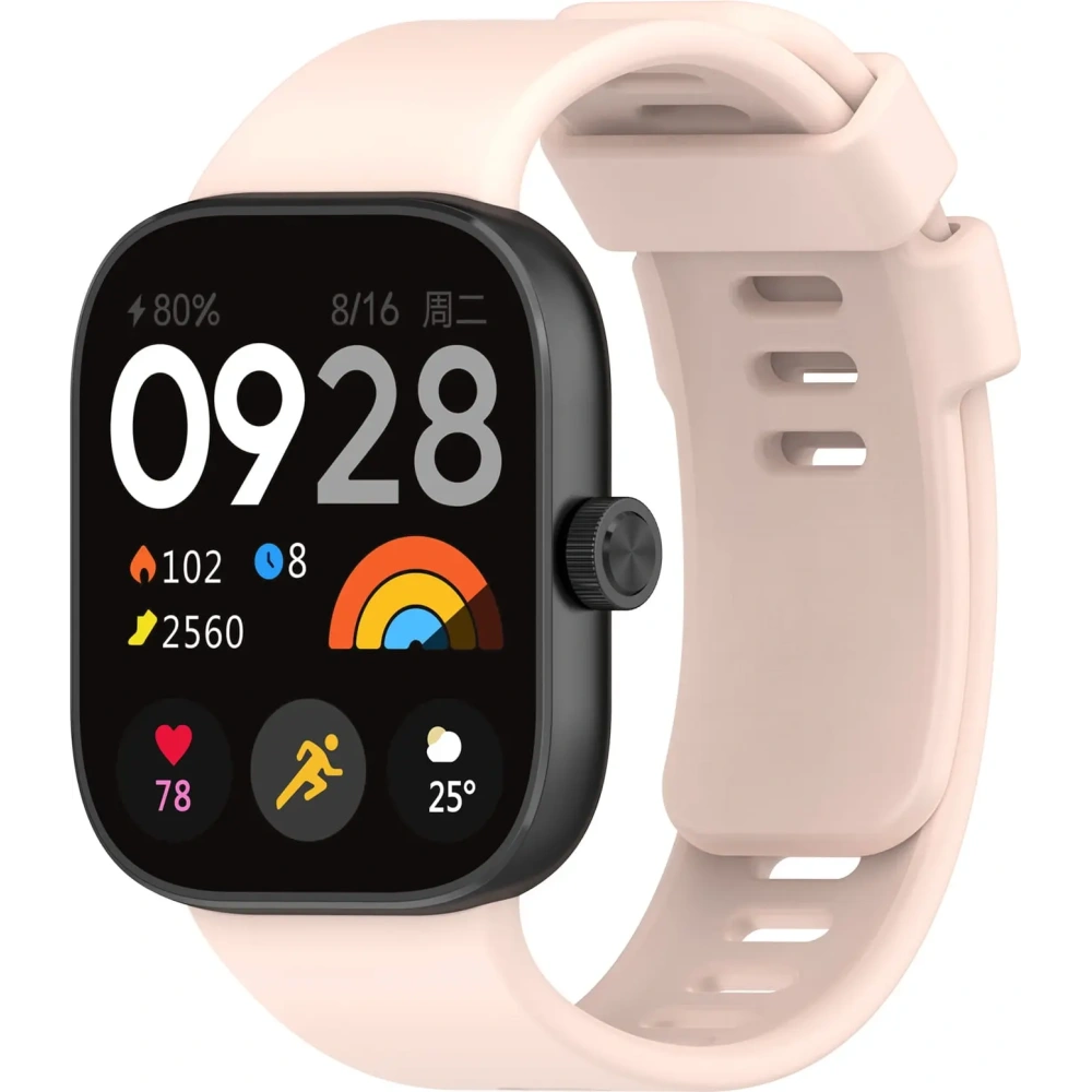 Hurtownia GSM - Bizon Strap Watch Silicone B Redmi Watch 4 / Xiaomi Smart Band 9 Pro / 8 Pro roz deschis - BIZ4413 - {ean13} - Hurt