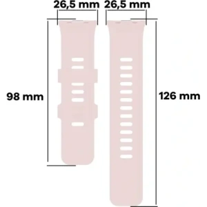 Wholesale Bizon Strap Watch Silicone B Redmi Watch 4 / Xiaomi Smart Band 9 Pro / 8 Pro light rose - BIZ4413 - {ean13} - Hurt