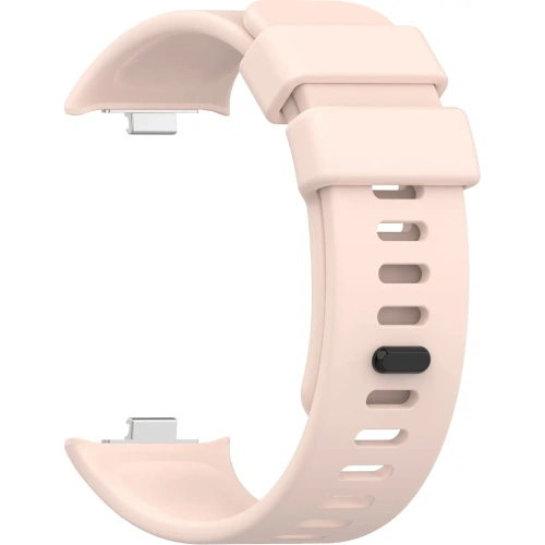 Pasek Bizon Strap Watch Silicone B do Redmi Watch 4 / Xiaomi Smart Band 9 Pro / 8 Pro jasnoróżowy