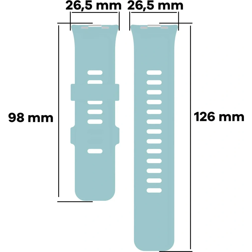 Hurtownia GSM - Bizon Strap Watch Silicone B Redmi Watch 4 / Xiaomi Smart Band 9 Pro / 8 Pro albastru - BIZ4414 - {ean13} - Hurt