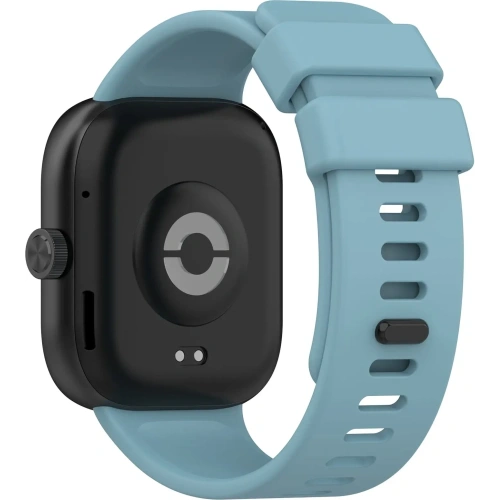 Pasek Bizon Strap Watch Silicone B do Redmi Watch 4 / Xiaomi Smart Band 9 Pro / 8 Pro błękitny