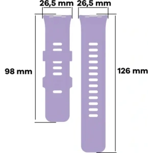 Wholesale Bizon Strap Watch Silicone B Redmi Watch 4 / Xiaomi Smart Band 9 Pro / 8 Pro purple - BIZ4415 - {ean13} - Hurt