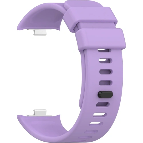 Pasek Bizon Strap Watch Silicone B do Redmi Watch 4 / Xiaomi Smart Band 9 Pro / 8 Pro fioletowy