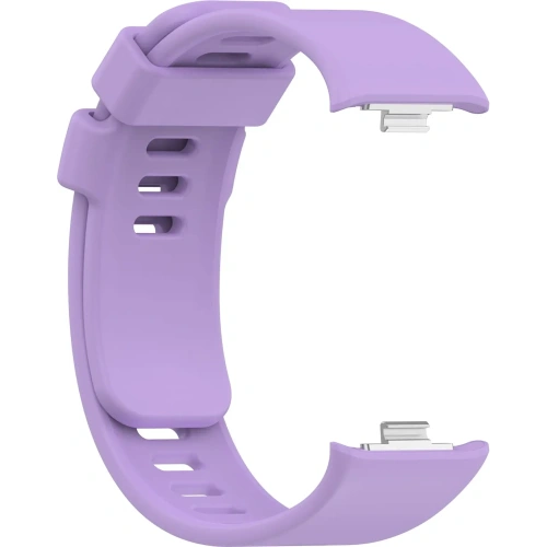 Pasek Bizon Strap Watch Silicone B do Redmi Watch 4 / Xiaomi Smart Band 9 Pro / 8 Pro fioletowy
