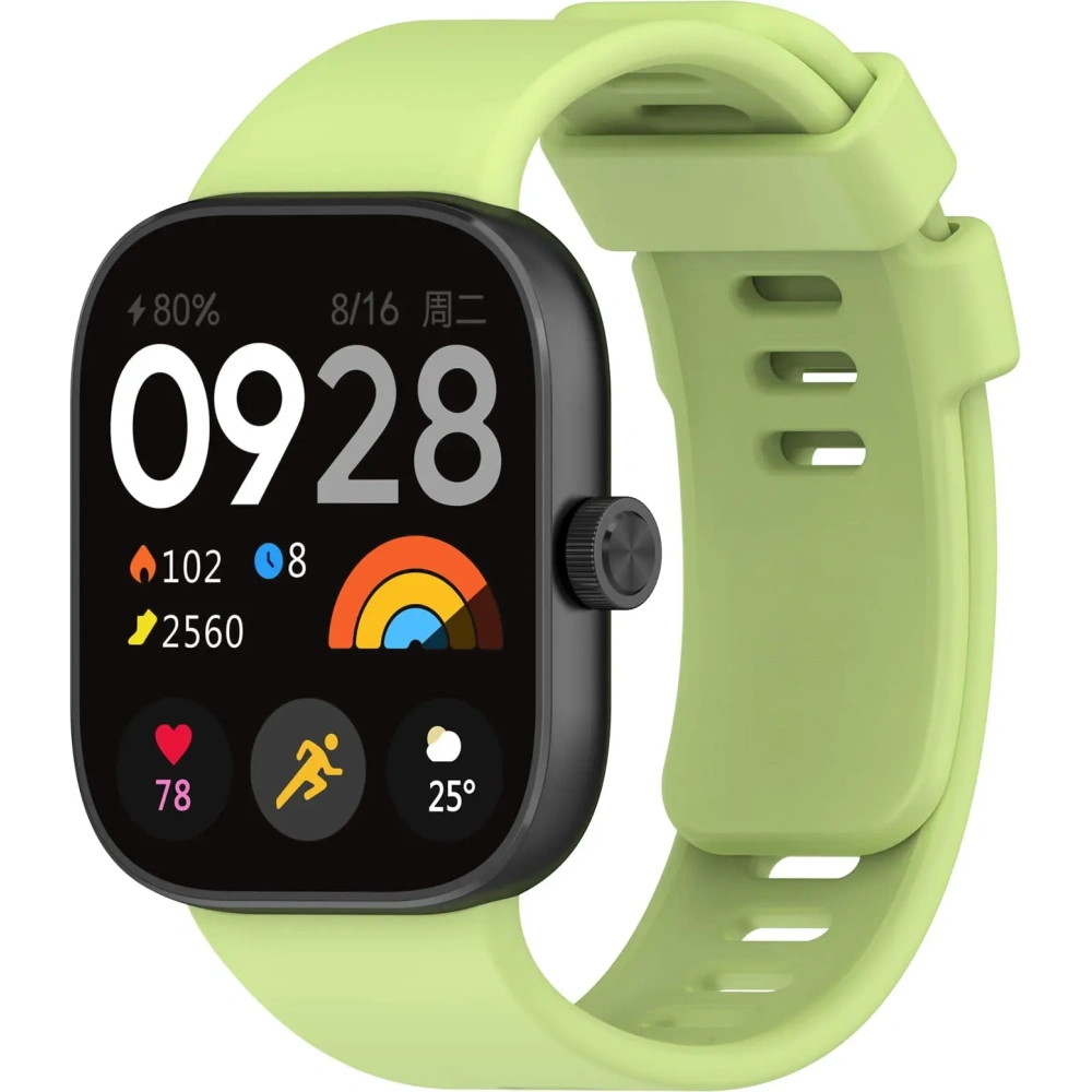 Hurtownia GSM - Pasek Bizon Strap Watch Silicone B do Redmi Watch 4 / Xiaomi Smart Band 9 Pro / 8 Pro jasně zelený - BIZ4416 - {ean13} - Hurt
