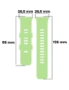 Wholesale Bizon Strap Watch Silicone B Redmi Watch 4 / Xiaomi Smart Band 9 Pro / 8 Pro light green - BIZ4416 - {ean13} - Hurt