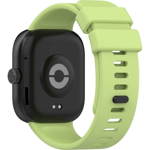 Pasek Bizon Strap Watch Silicone B do Redmi Watch 4 / Xiaomi Smart Band 9 Pro / 8 Pro jasnozielony