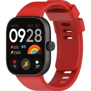 Wholesale Bizon Strap Watch Silicone B Redmi Watch 4 / Xiaomi Smart Band 9 Pro / 8 Pro red - BIZ4417 - {ean13} - Hurt