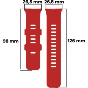 Hurtownia GSM - Bizon Strap Watch Silicone B Redmi Watch 4 / Xiaomi Smart Band 9 Pro / 8 Pro roșu - BIZ4417 - {ean13} - Hurt
