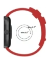 Hurtownia GSM - Pasek Bizon Strap Watch Silicone B do Redmi Watch 4 / Xiaomi Smart Band 9 Pro / 8 Pro červený - BIZ4417 - {ean13} - Hurt