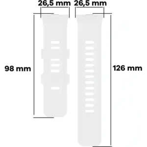 Wholesale Bizon Strap Watch Silicone B Redmi Watch 4 / Xiaomi Smart Band 9 Pro / 8 Pro white - BIZ4418 - {ean13} - Hurt
