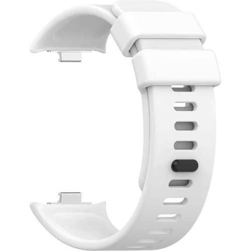 Pasek Bizon Strap Watch Silicone B do Redmi Watch 4 / Xiaomi Smart Band 9 Pro / 8 Pro biały