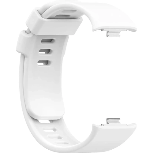 Pasek Bizon Strap Watch Silicone B do Redmi Watch 4 / Xiaomi Smart Band 9 Pro / 8 Pro biały