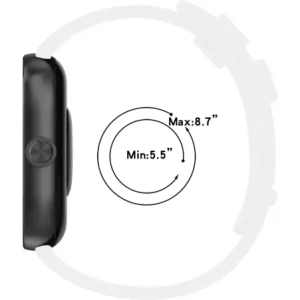 Hurtownia GSM - Bizon Szíjas Óra Szilikon B Redmi Óra 4 / Xiaomi Okos Karszalag 9 Pro / 8 Pro fehér - BIZ4418 - {ean13} - Hurt