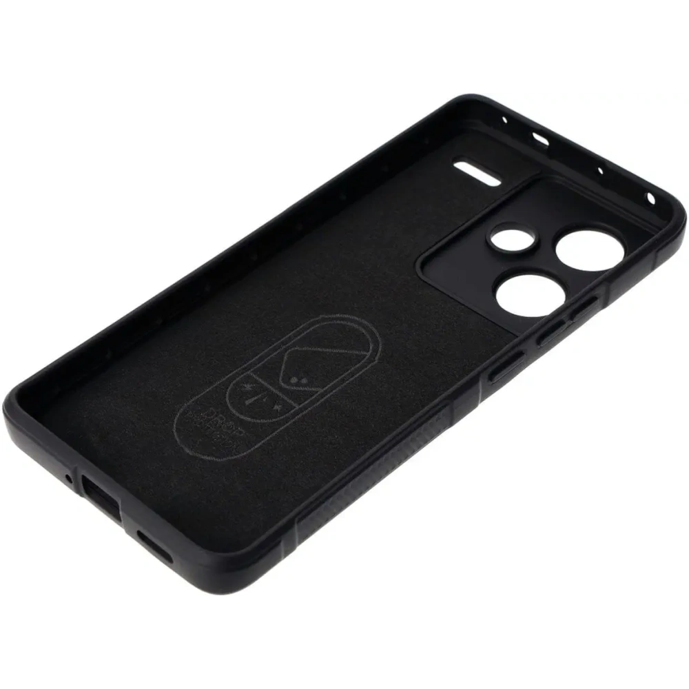 Hurtownia GSM - Bizon Case Tur Xiaomi Redmi Note 13 Pro+ 5G fekete - BIZ4424 - {ean13} - Hurt