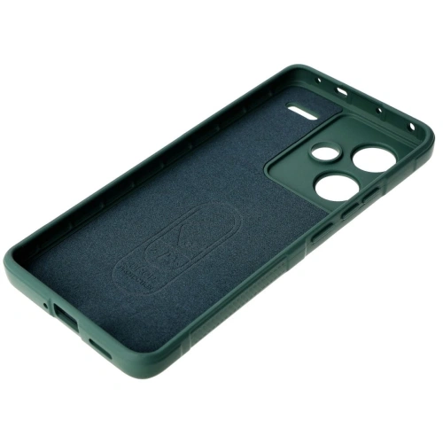 Pancerne etui Bizon Case Tur do Xiaomi Redmi Note 13 Pro+ 5G ciemnozielone