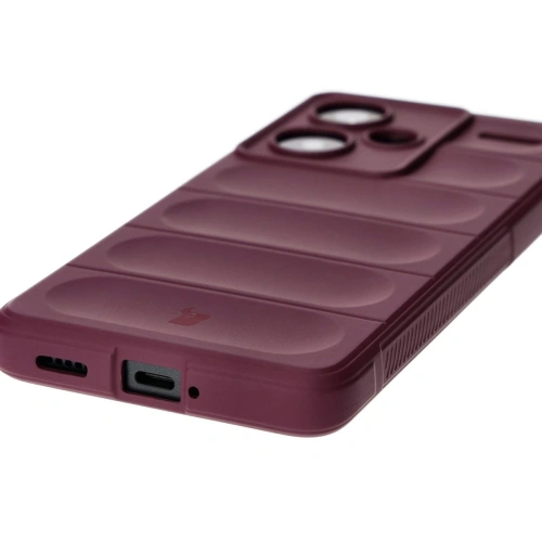 Pancerne etui Bizon Case Tur do Xiaomi Redmi Note 13 Pro+ 5G ciemnofioletowe