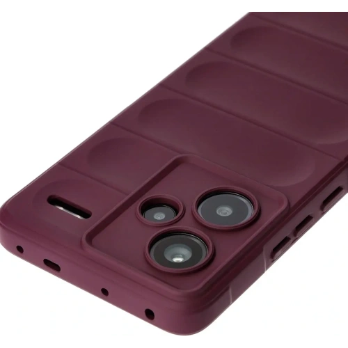 Pancerne etui Bizon Case Tur do Xiaomi Redmi Note 13 Pro+ 5G ciemnofioletowe