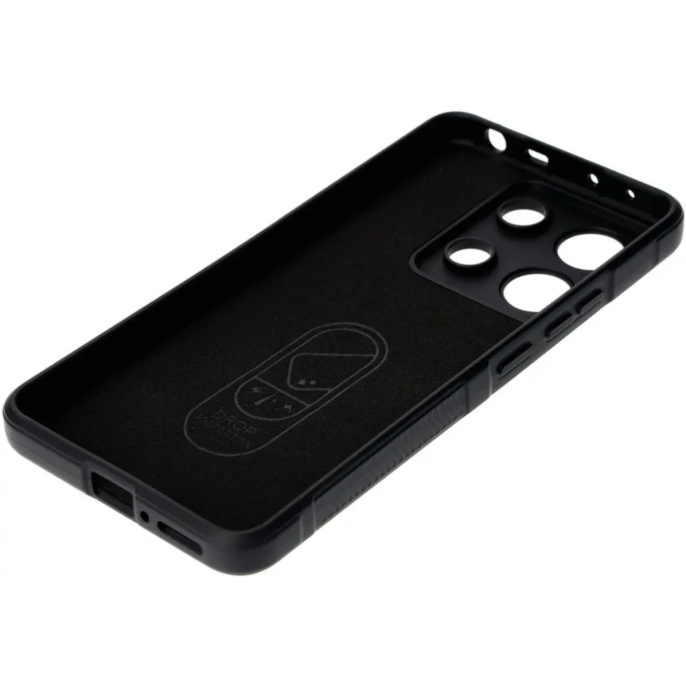 Hurtownia GSM - Pancerne etui Bizon Case Tur do Xiaomi Redmi Note 13 4G czarne - BIZ4431 - {ean13} - Hurt
