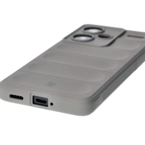 Pancerne etui Bizon Case Tur do Xiaomi Redmi Note 13 Pro+ 5G jasnoszare