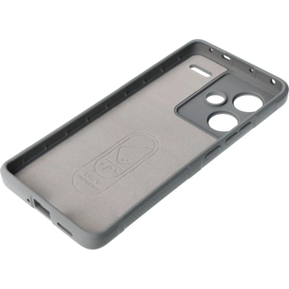 Hurtownia GSM - Bizon Case Tur Xiaomi Redmi Note 13 Pro+ 5G világosszürke - BIZ4432 - {ean13} - Hurt