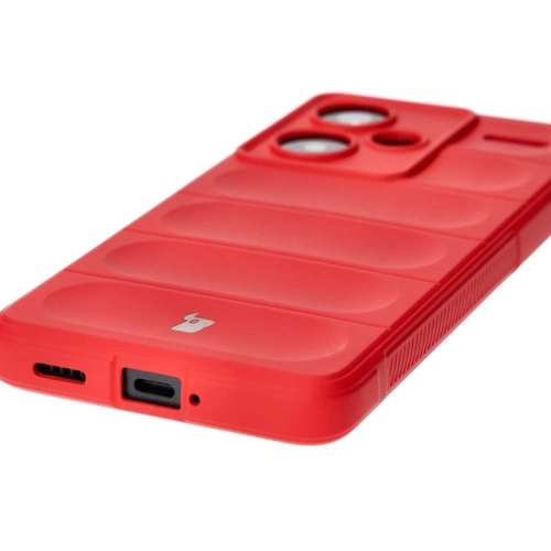 Pancerne etui Bizon Case Tur do Xiaomi Redmi Note 13 Pro+ 5G czerwone